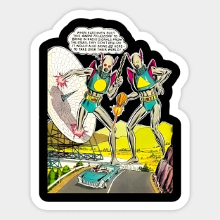 Retro Comics 01 Sticker